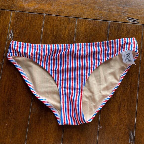 Old Navy red white and blue bikini bottom patriotic summer vacation lake - Picture 1 of 4